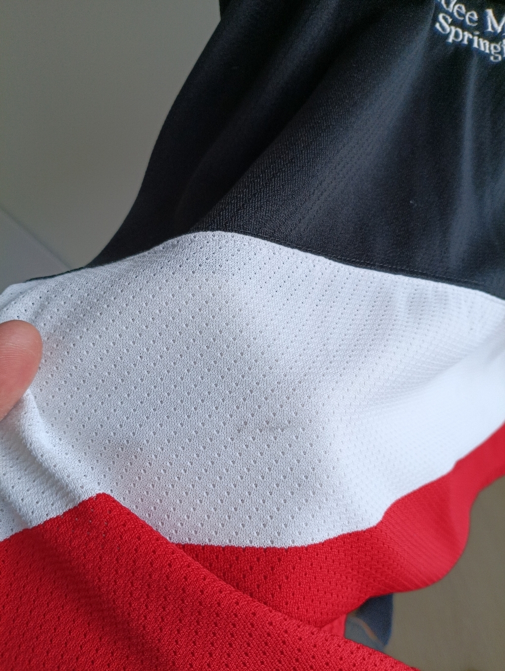 Vintage 90s Indian Motorcycle CCM Maska Hockey Jersey XXL Black Red Rare - Picture 6 of 11